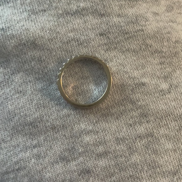 Ladies 14k white gold diamond band - Picture 5 of 8